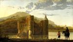 欧洲12-19世纪油画四_CUYP, Aelbert - Ubbergen Castle
